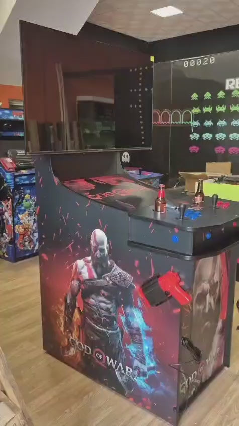 maquina arcade 50 pulgadas con pistolas