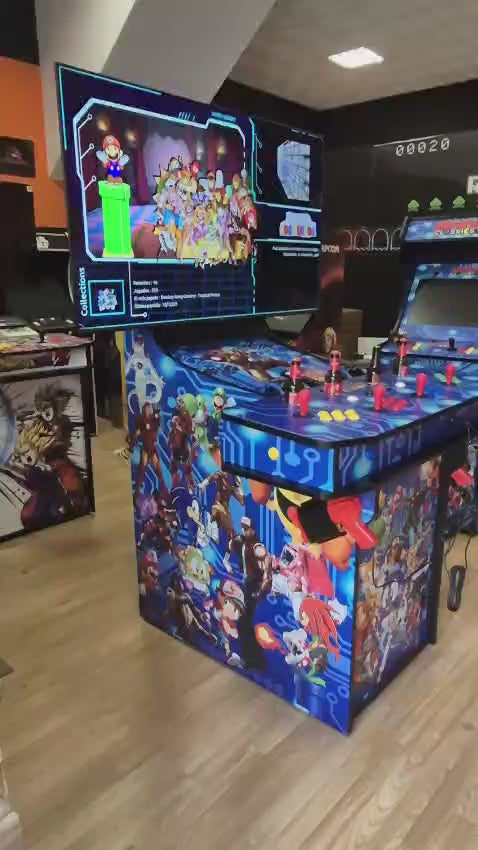 maquina arcade 50 pulgadas con pistolas