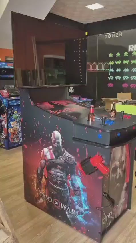 maquina arcade 50 pulgadas con pistolas