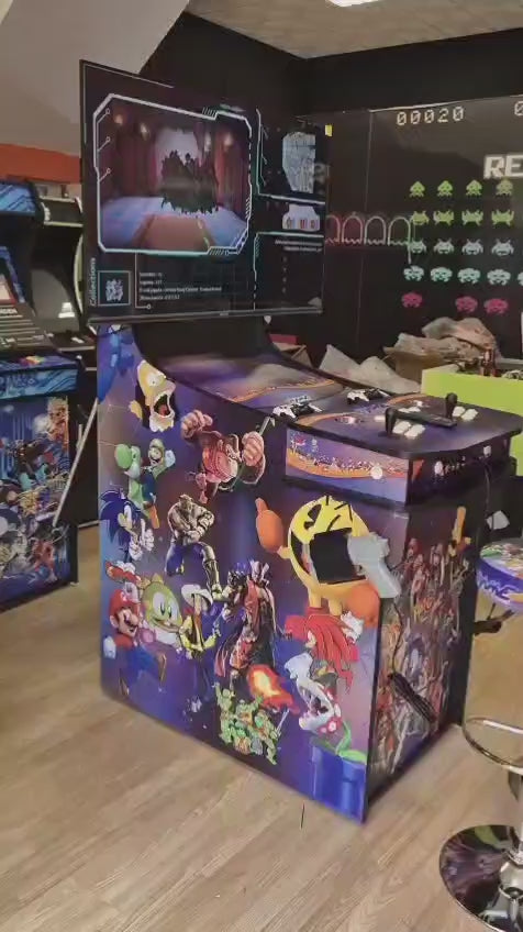 maquina arcade 50 pulgadas con pistolas