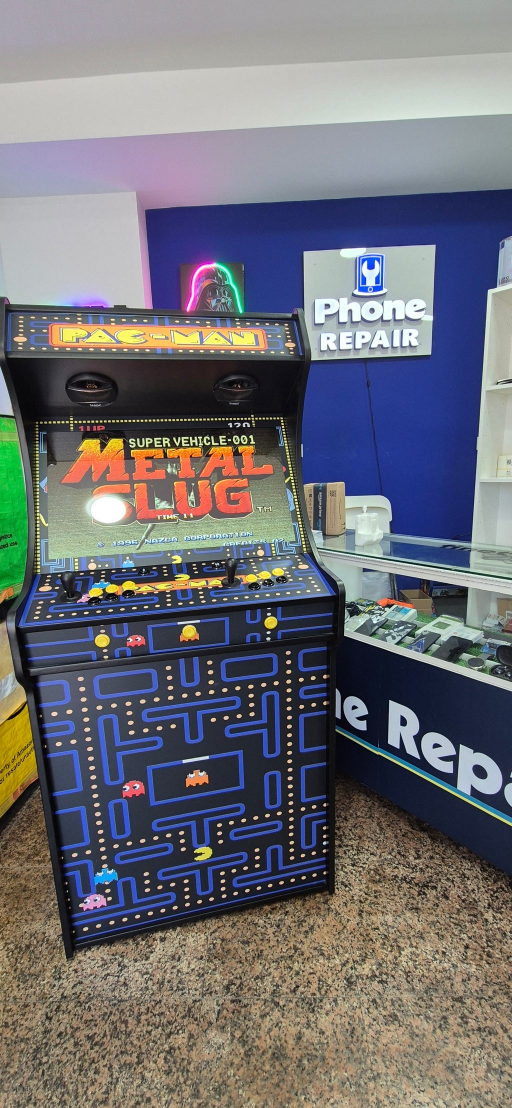 Máquina arcade Pacman de 32 pulgadas